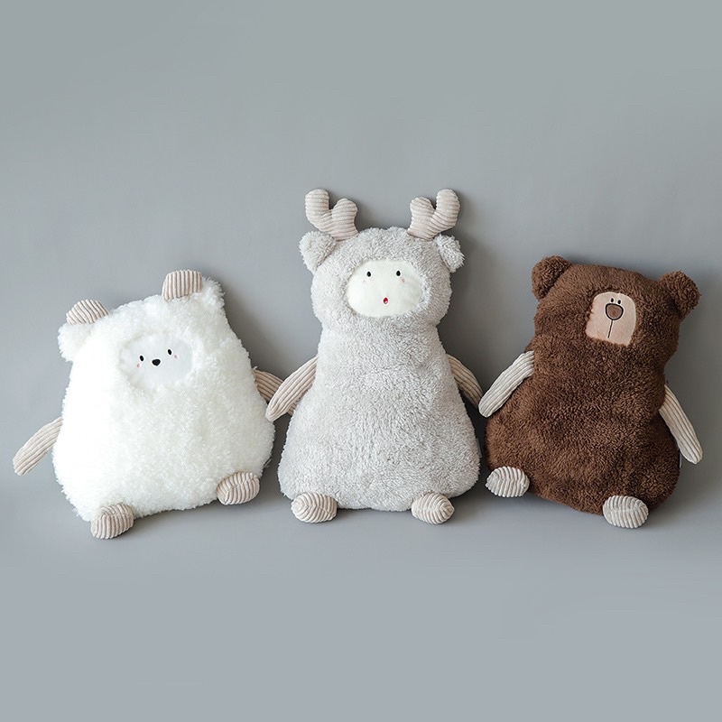 Gấu Bông Lông Xù 3 Anh Em Dễ Thương