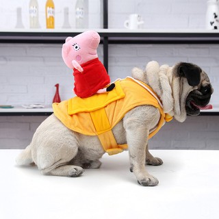 LỢN HỒNG CƯỠI NGỰA DÀNH CHO CHÓ MÈO