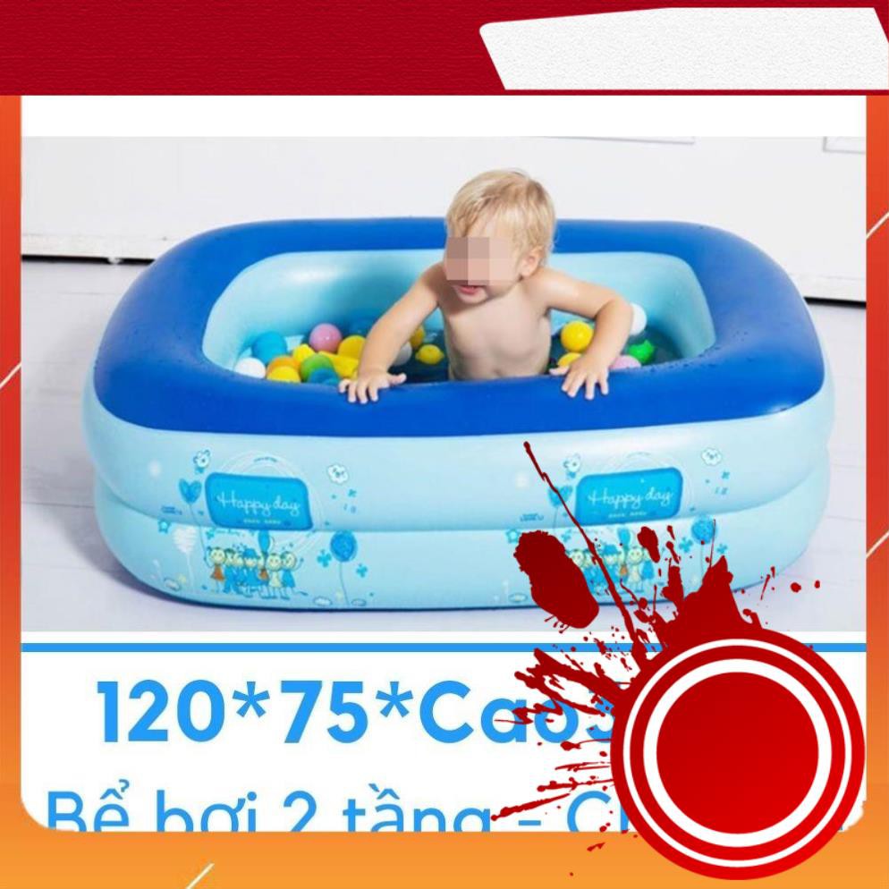 Mua ngay Bể bơi cho bé hồ phao bơi trẻ em cỡ dài 130cm và 120cm loại cỡ nhỏ mini dành cho 1 người