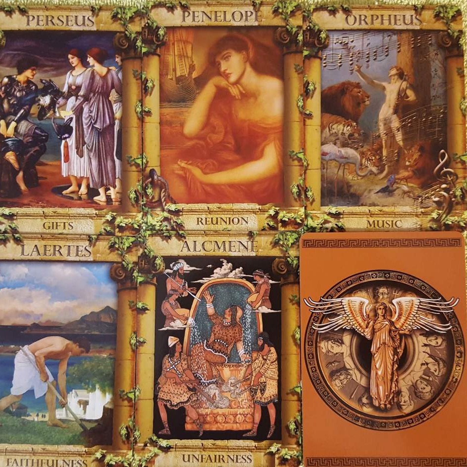Bộ Bài Greek Mythology Reading Cards (Mystic House Tarot Shop) - Bài Gốc Authentic Chính Hãng 100%