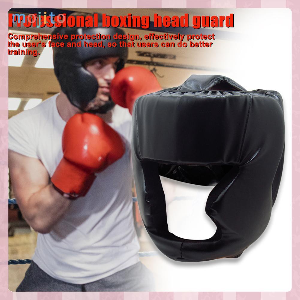 Mũ bảo vệ đầu khi tập boxing/ karate/ muay thai tiện dụng cho nam và nữ