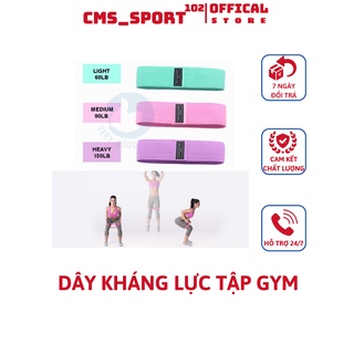 Dây kháng lực tập chân mông bản to,bản dày, tập gym thể thao tại nhà đa năng, vòng cao su đàn hồi (tặng kèm túi)