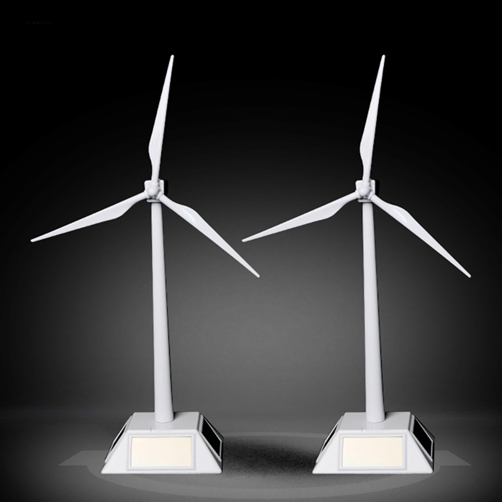 Đồ chơi mô hình cánh quạt tuabin gió sử dụng năng lượng mặt trời DIY