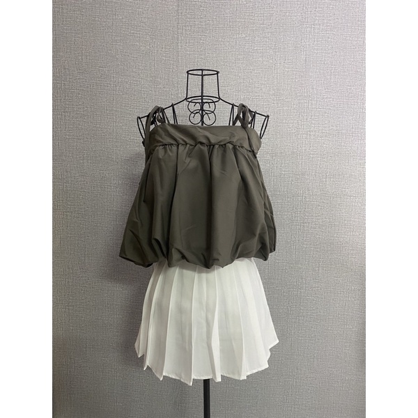 A17 Áo Bí Bồng 2 Dây Dễ Thương Áo Bong Bóng