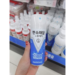 Dầu xịt lạnh Hàn Quốc dạng xịt giảm đau nhanh chóng chuẩn Hàn