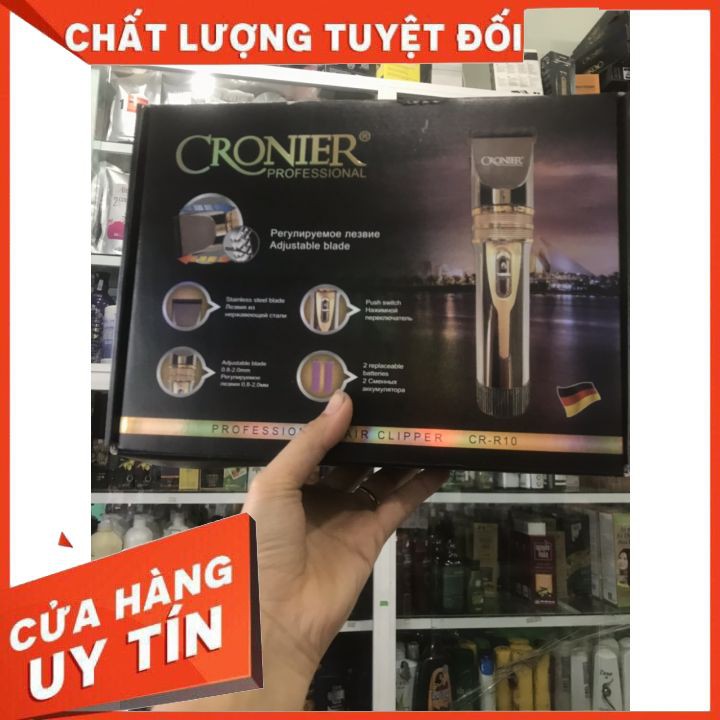 [TẬN GỐC]   Tông đơ cắt tóc CRONIER  profssional dòng tông đơ cắt tóc gia dình và salon,tiện lợi, dễ sử dụng  độ bền cao