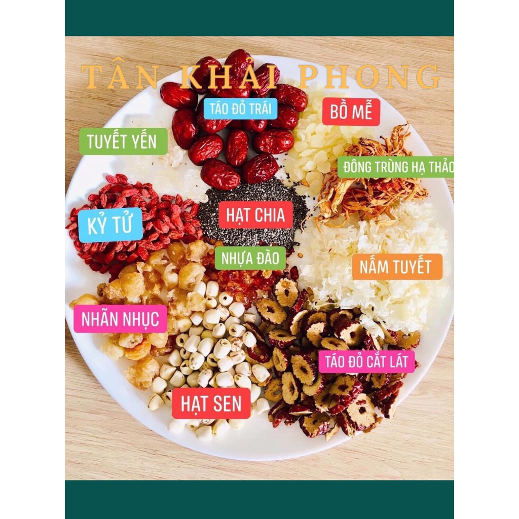 19 Nguyên Liệu Nấu Chè Dưỡng Nhan Tự Chọn | BigBuy360 - bigbuy360.vn