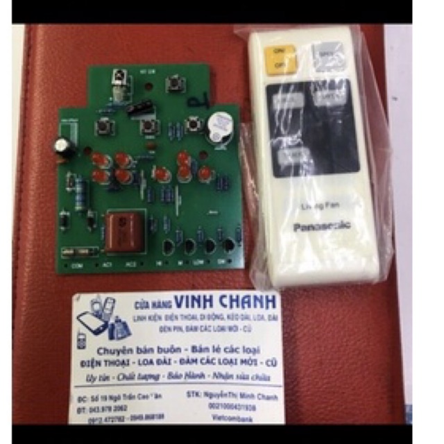 Combo Bộ mạch quạt chinghai vào khiển panasonic