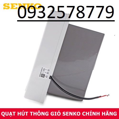QUẠT HÚT THÔNG GIÓ ÂM TƯỜNG 2 CHIỀU SENKO H150