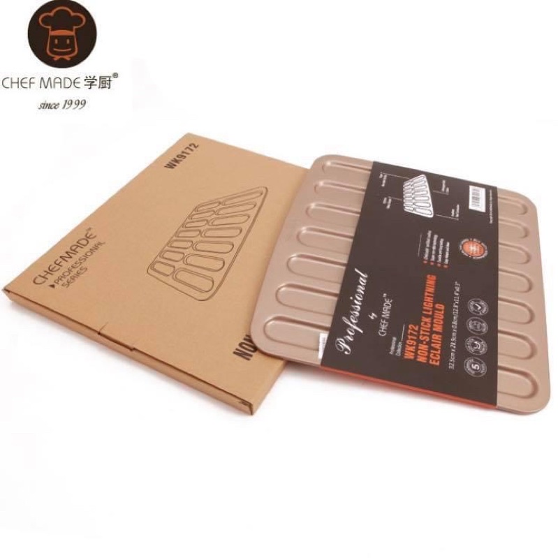 Khuôn nướng bánh lưỡi mèo ChefMade/ Khuôn bánh lưỡi mèo CHEFMADE