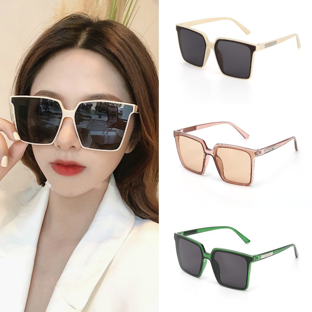 [Mã FAMAYFA giảm 10K đơn 50K] Ladies retro fashion beautiful simple sunglasses 1pc