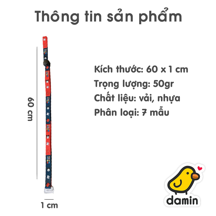 [Mã FAMARAL1 giảm 10K đơn 50K] Dây Đeo Khẩu Trang Chống Thất Lạc Cho Bé và Người Lớn Phong Cách Hàn Quốc Cute