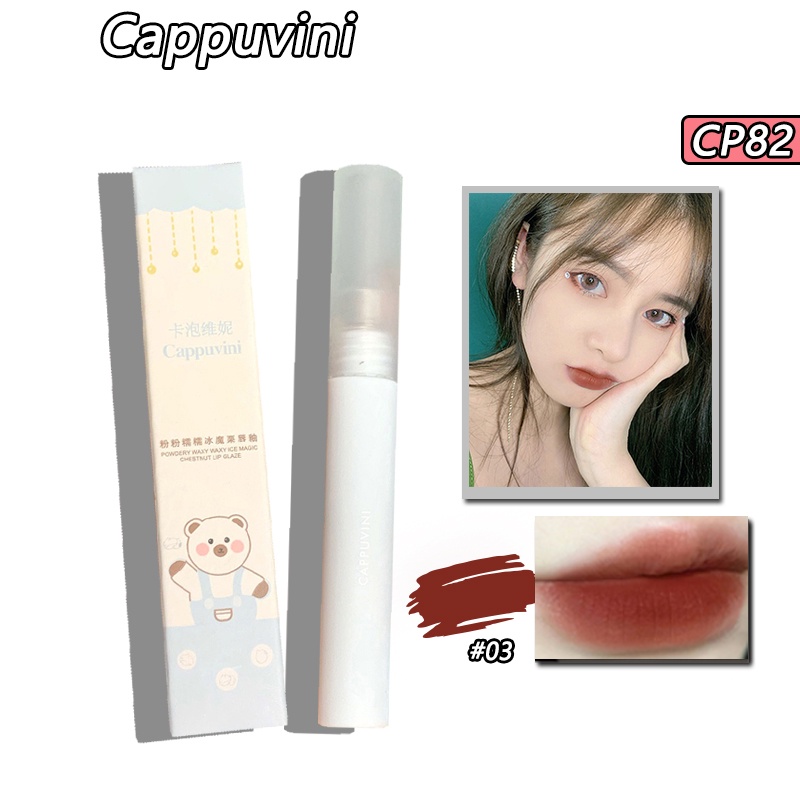 Son kem lì CAPPUVINI dưỡng ẩm che viền môi 1.6g