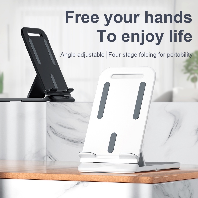 Giá Đỡ Điện HdoorLink Thoại/Máy Tính Bảng Để Bàn Có Thể Điều Chỉnh Gấp Gọn Cho iP Android