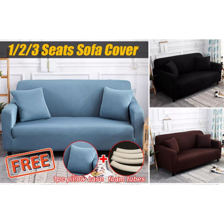 Bọc Ghế Sofa Co Giãn Vải Thun 1/2/3 Thoải Mái Bọc Ghế Bành Chống Trượt