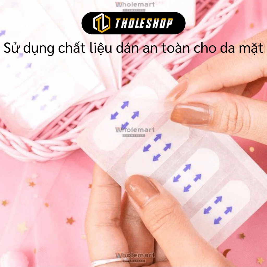 GIÁ SỈ Combo 40 miếng mặt nạ dán Vline chống thấm nước và mồ hôi, miếng dán trong suốt 4979