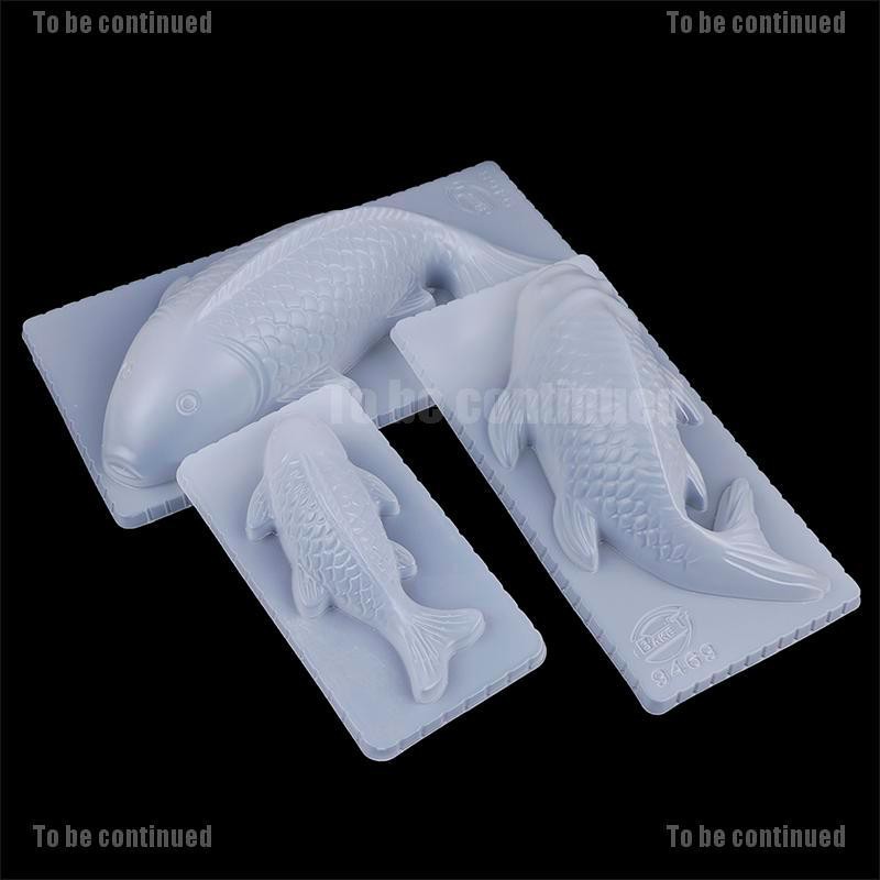 Khuôn Nhựa Làm Bánh Hình Cá Koi 3d Độc Đáo