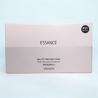Phấn nền/ Phấn nước/ Phấn phủ Essance Veil Fit Two Way Cake