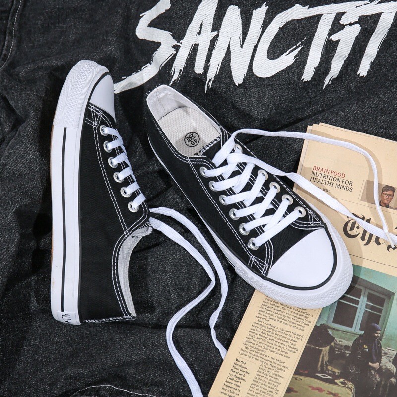 Giày Thể Thao Nam Nữ - Giày  CV 1970s Cổ Thấp Đen Thời Trang Học Sinh Đi Học Giá Rẻ | BigBuy360 - bigbuy360.vn