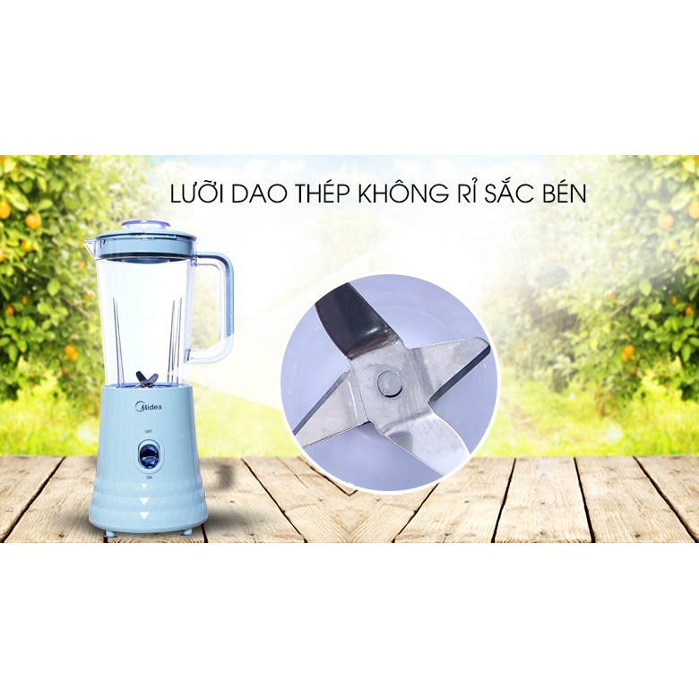 Máy xay sinh tố Midea MJ-BL35 Xanh (Bảo hành 12 tháng)