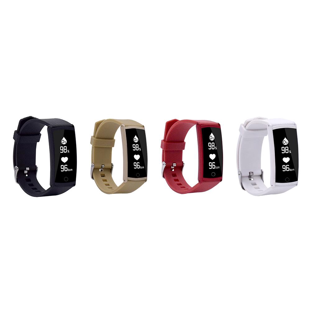 S6 Bracelet Fitness Tracker Pedometer Heart Rate Monitor for Android iOS