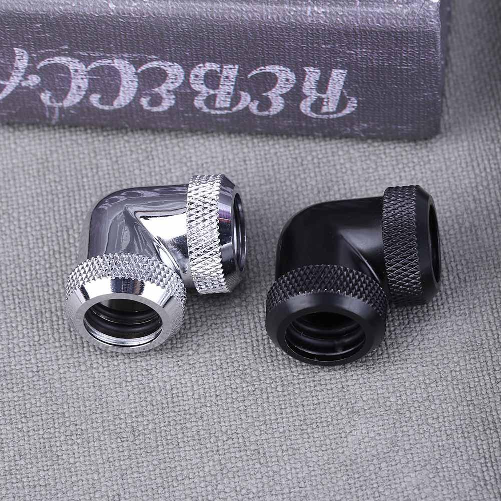 Ống ghép nối hệ thống làm mát nước PC G1/4 14mm OD 90 độ
