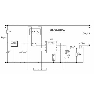 Mạch cảm ứng bật tắt LED 3A - YN6V