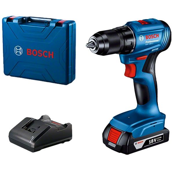 MÁY KHOAN VẶN VÍT DÙNG PIN 18V BOSCH GSR 185-LI 06019K30K1