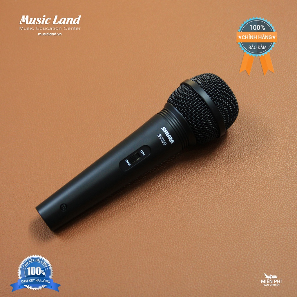 Micro Hát Shure SV200 – Chính Hãng