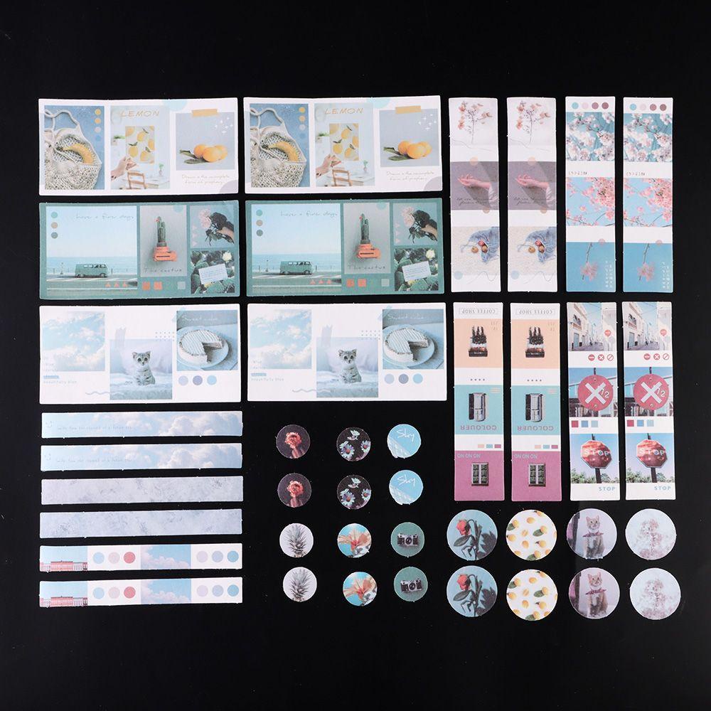 CHOOKEY Sticker Dán Trang Trí Sổ Tay Nhật Ký DIY