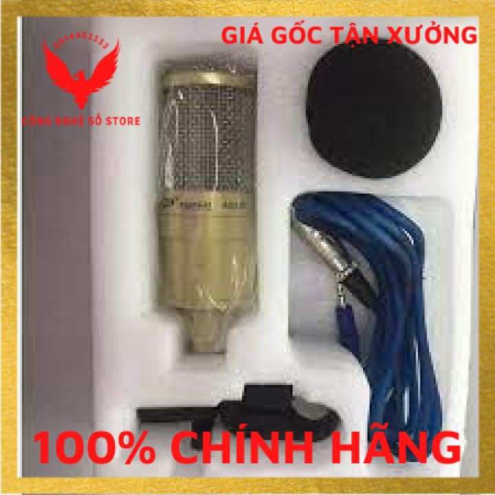 (Hàng có sẵn)  Micro Thu Âm AQTA AQ 220 - Micro Hát Karaoke - Livestream Cao Cấp Chính Hãng Bảo Hành 6 Tháng