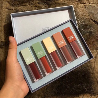 Set 5 Son Kem Hold Live Orchid Love Matte Lip chính hãng Holdlive