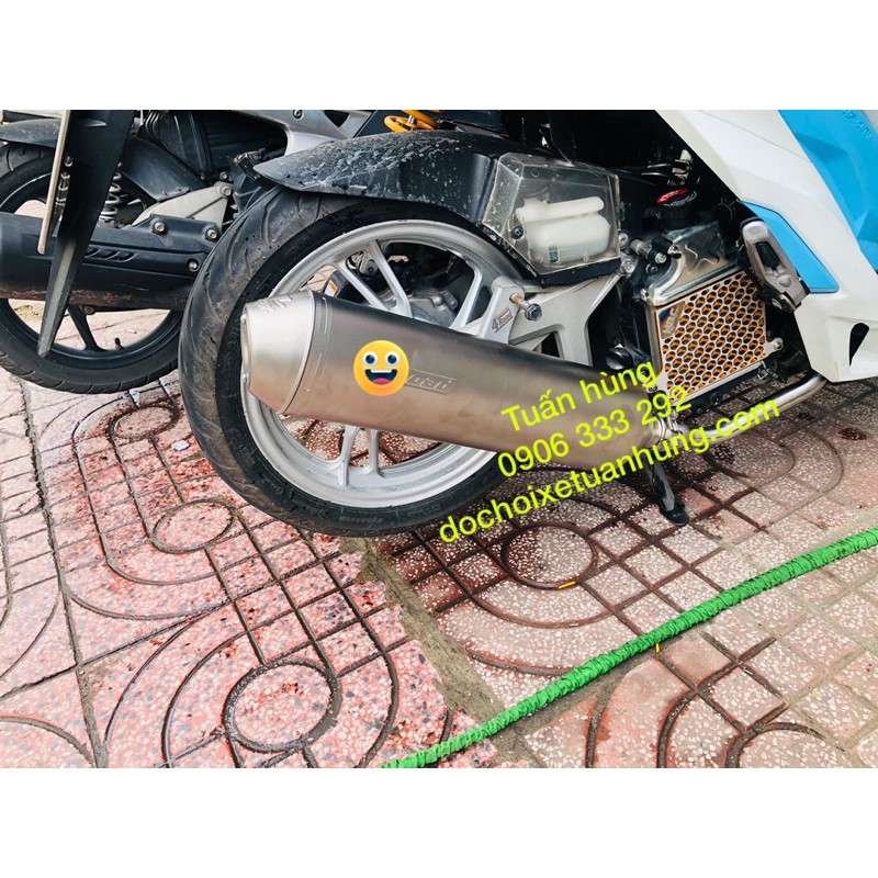 Pô 4road PHÁP  gắn vario150/ 2018-2021 âm thanh rất hay - pô 4 road vario 150 - đồ chơi xe vario