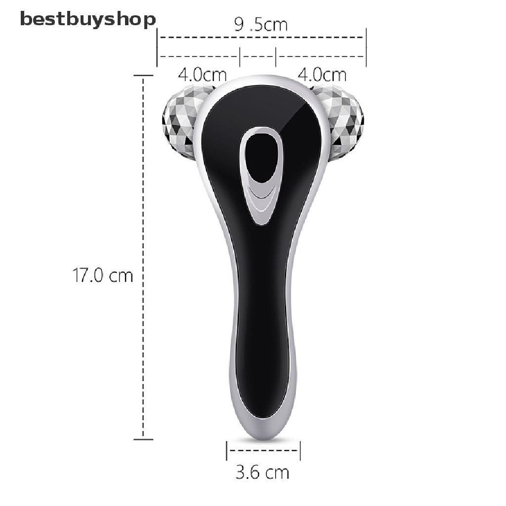 Bbvn  Face-lift Facial Massage Roller V Face Lift Instrument 3D Massage Roller  Jelly