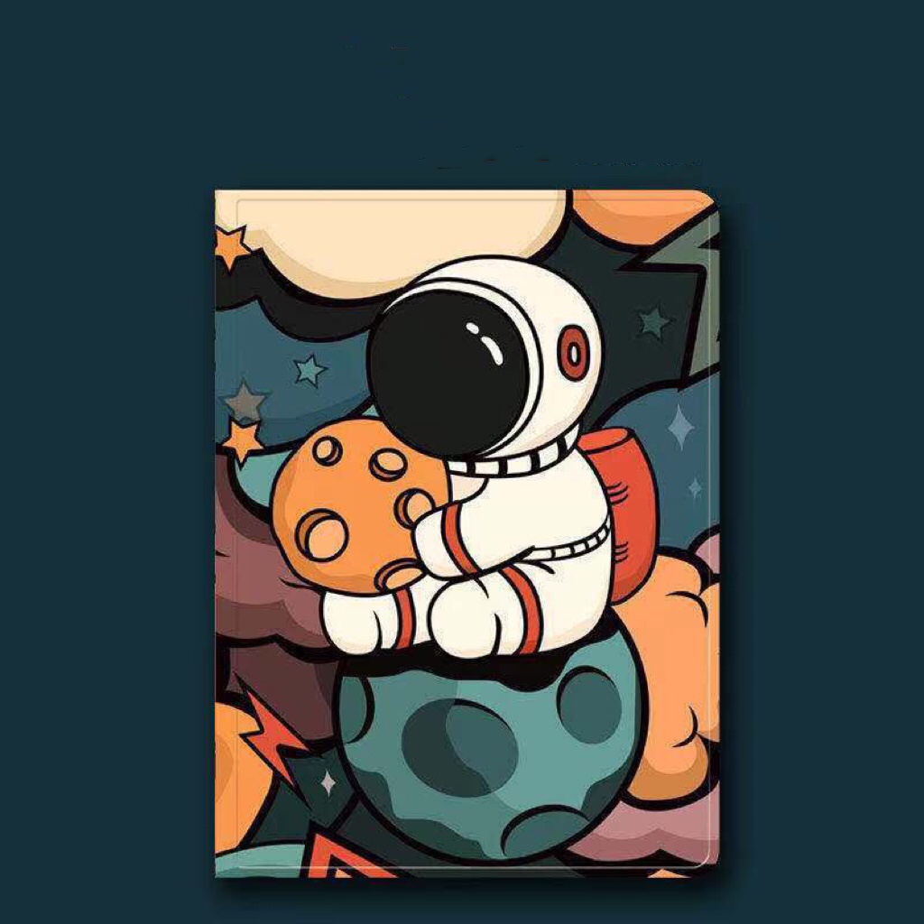 Ốp Máy Tính Bảng Họa Tiết Phi Hành Gia Hoạt Hình Cho iPad Gen9 10.2 Gen7 2019 Gen8 2019Air3 10.5 Air3 mini 1/2/3/4/5