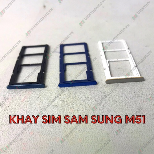 Khay sim samsung m51 đủ màu