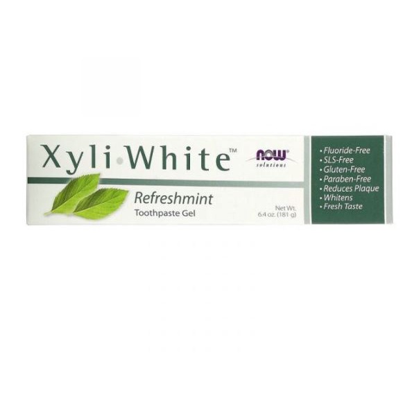 [GIÁ TỐT NHẤT] [Sale] Kem Đánh Răng Cao Cấp Organic Now Foods XyliWhite Vị Bạc Hà  28 Gram - Từ Mỹ