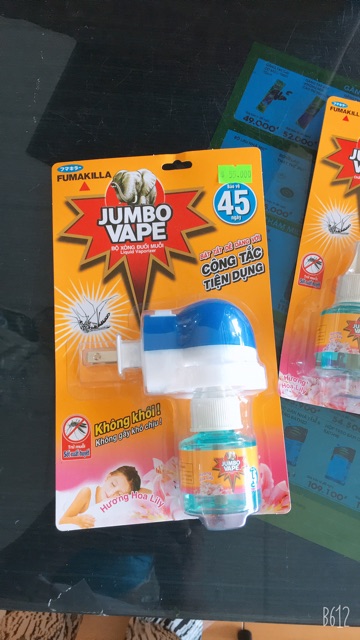 Máy xông tinh dầu đuổi muỗi JUMBO