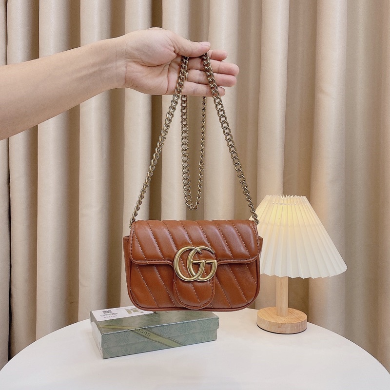 Túi Quảng Châu đeo chéo trần ô