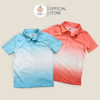 Áo polo Carters chất vải xước siêu thoáng mát cho bé trai
