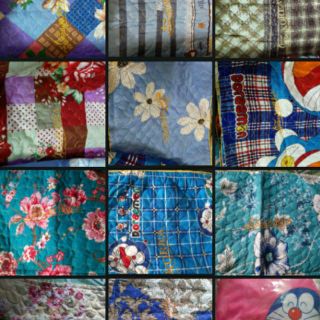Áo gối cotton chần Bông