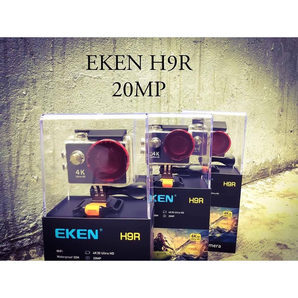 camera hành trình  eken h9r v7 20mp TẶNG KÈM MOUNT GẮN CẰM | BigBuy360 - bigbuy360.vn