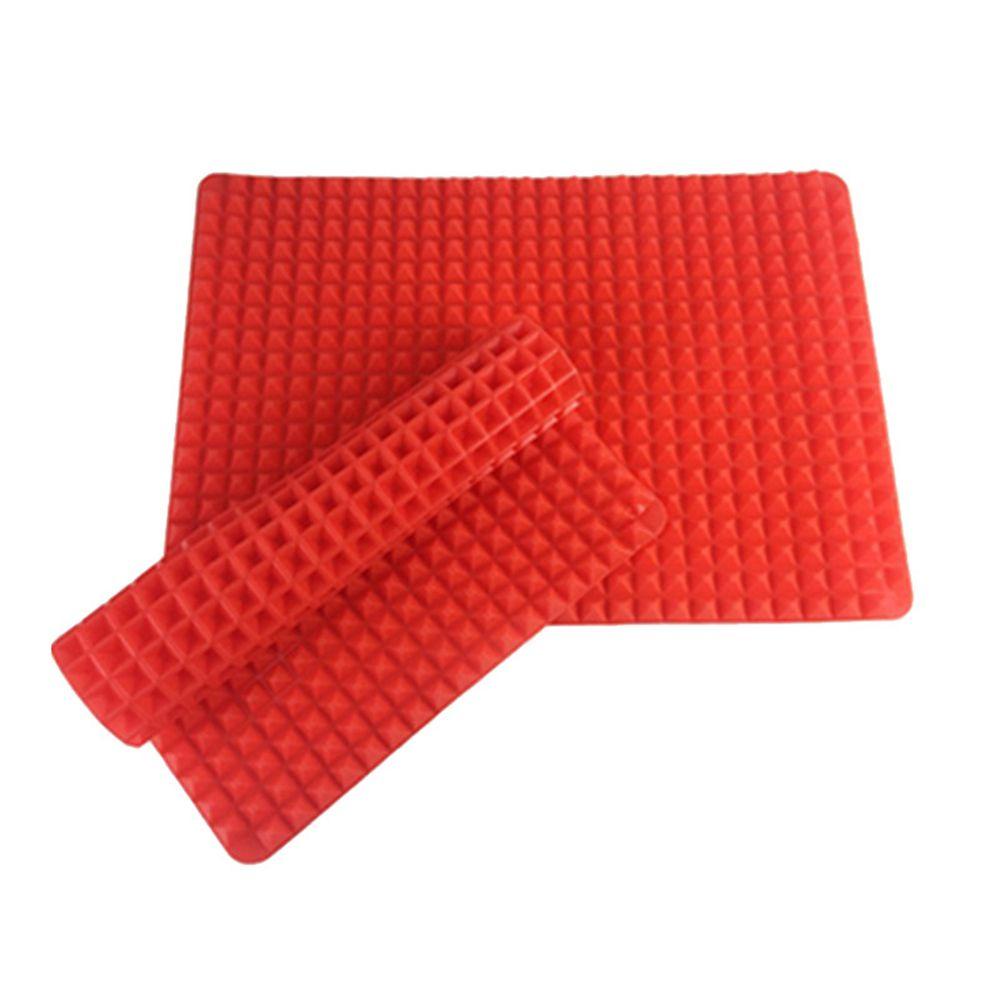 Khay Nướng Bánh Bằng Silicone Chống Dính Hình Kim Tự Tháp