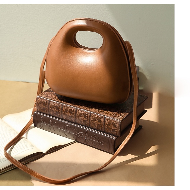 Túi đeo chéo IELGY dáng tròn nhỏ thời trang dành cho nữ