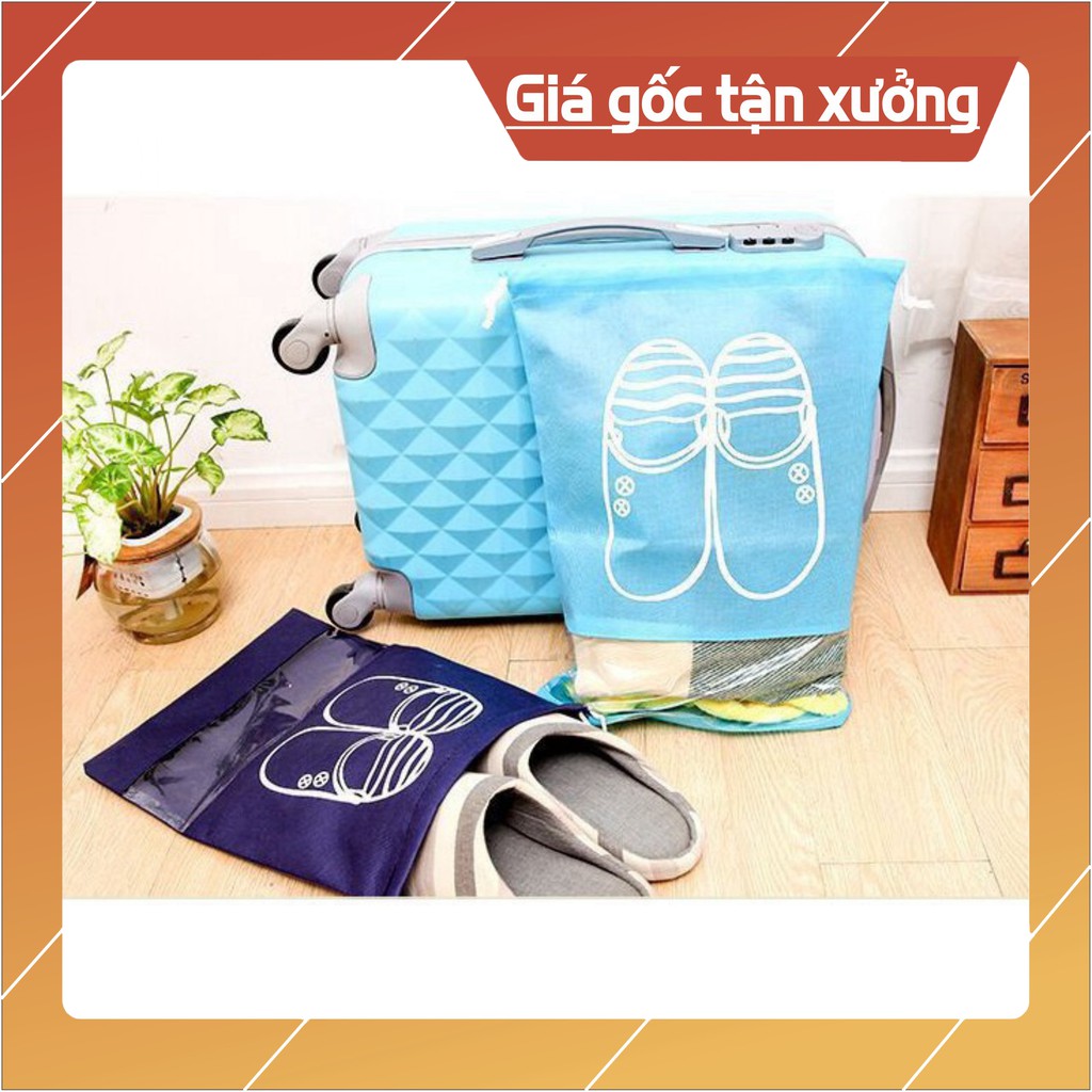 [ Hàng Loại 1 ]  Túi đựng giầy dép khi đi du lịch chống bụi nước mưa tiện lợi cho giày sneaker