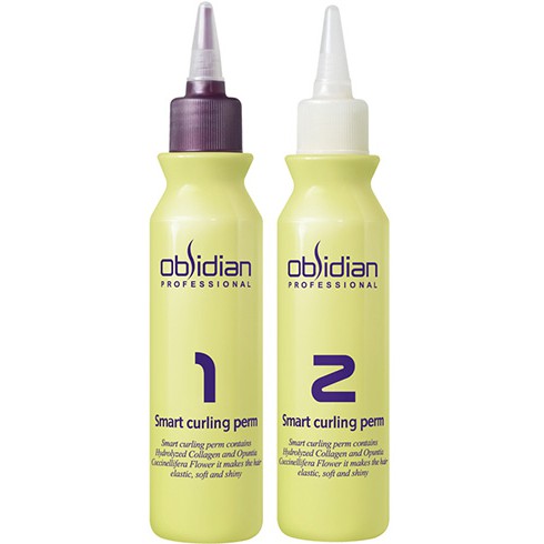 (Chính hãng )Kem uốn tóc 3D Obsidian Smart Curling Perm ( uốn lạnh + uốn nóng) 120mlx2