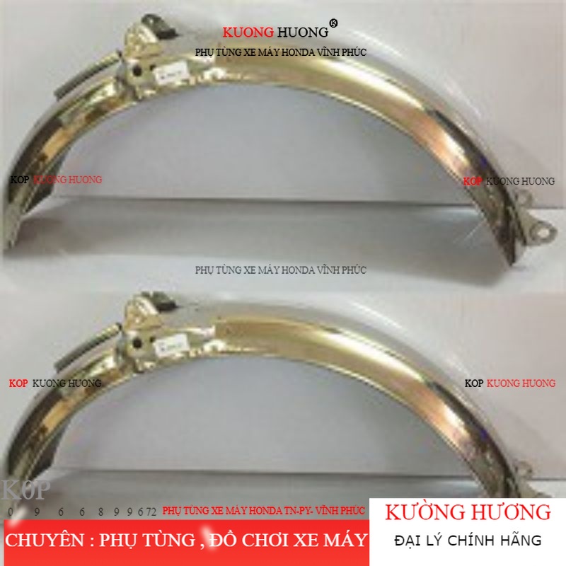 Dè sau xe 67 inox ko rỉ (Sale-10%)