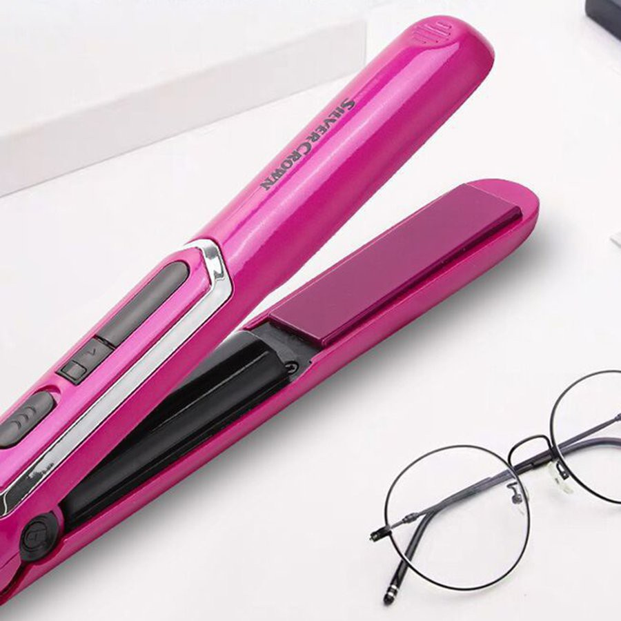 Máy duỗi tóc chuyên nghiệp cầm tay mini không dây có đế có thể sạc lại USB