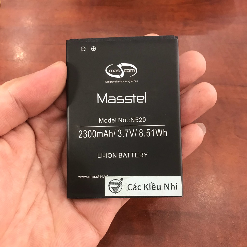 Pin Masstel N520 zin hãng