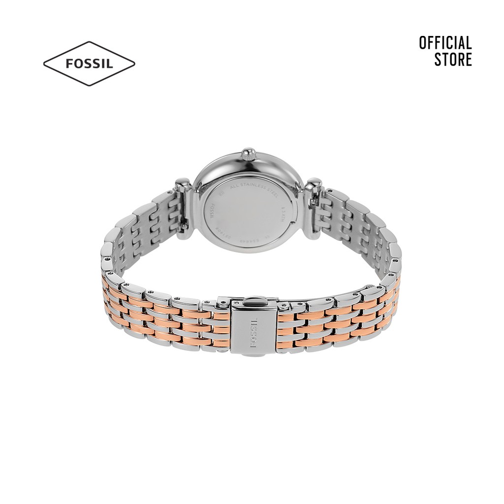 Đồng hồ Kim nữ Fossil CARLIE MINI dây kim loại ES4649 - nhiều